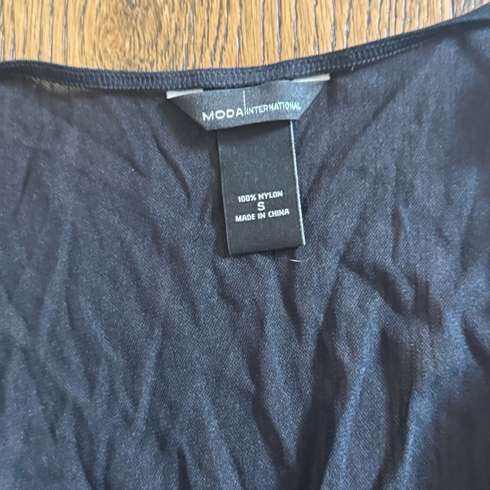 Moda International Sequin Ruched Top - Picture 2 of 3